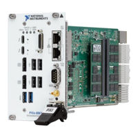 National Instruments PXIe-8861 Getting Started Manual