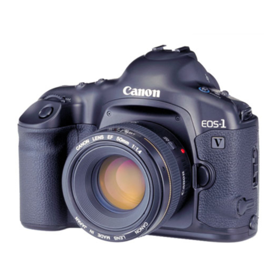 Canon EOS-1v Instruction Manual