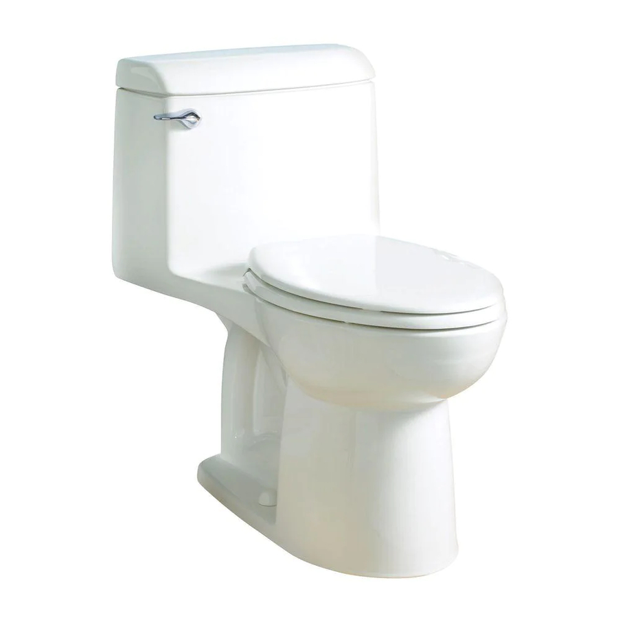 American Standard Champion 4 Elongated Right Height One-Piece Toilet 2034.014 Specification Sheet