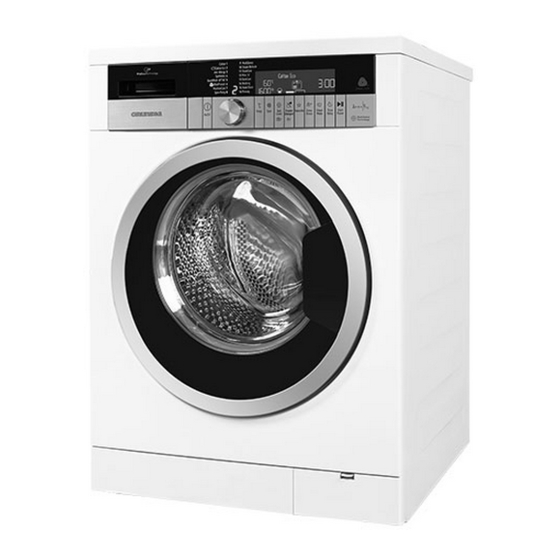 Grundig GWN 59650 CW Washing Machine Manuals