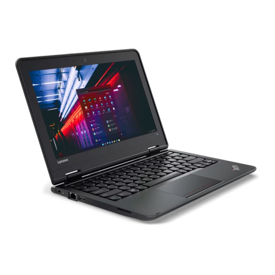 Lenovo ThinkPad 11e Chromebook 4th Gen User Manual