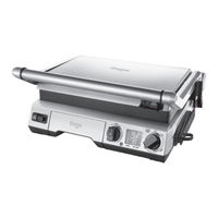 Sage the Smart Grill Pro BGR840 Quick Manual