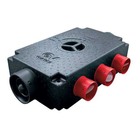Vortice VORT PLENUM 6+1 Manuals