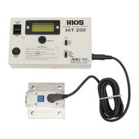 HIOS HIT-200 Owner's Manual