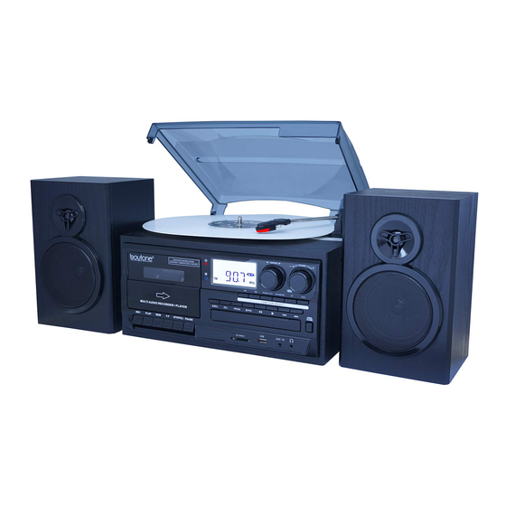 boytone BT28SPB Turntable System Manuals