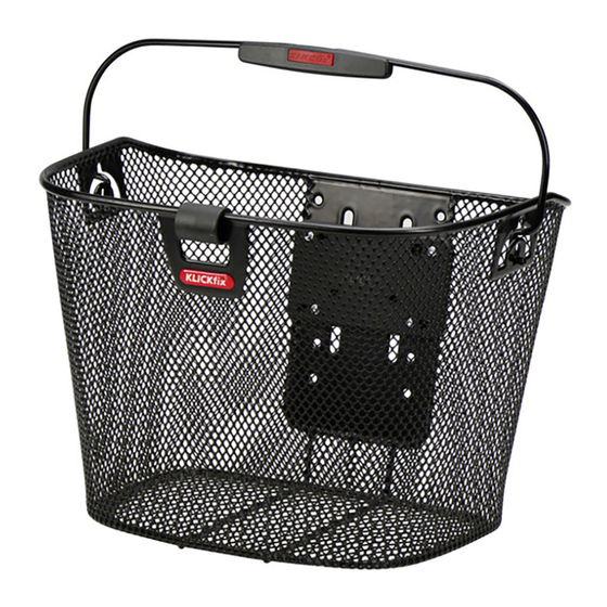 Rixen & Kaul KLICKfix 0391KLIK Quick Start Manual
