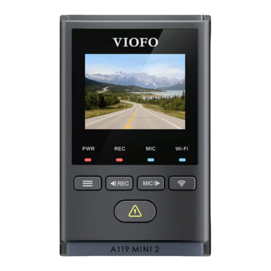 Viofo A119 MINI 2 User Manual