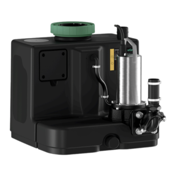 Wilo DrainLift SANI CUT-M Installation And Operating Instructions Manual
