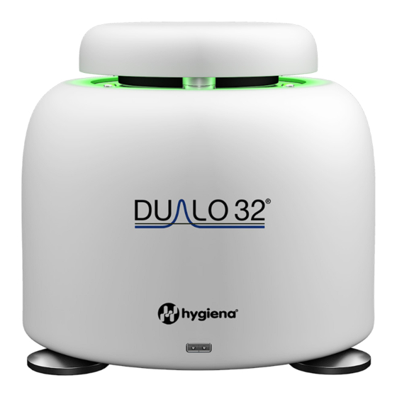 Hygiena Dualo 32 Product Instructions