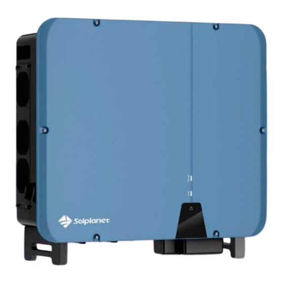 Solplanet ASW45K-LT-G3 Quick Installation Manual