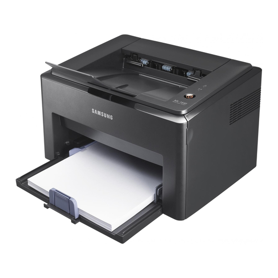 Samsung ML-2240 - 23 Ppm Mono Laser Printer Manual Del Usuario