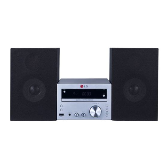 LG CM2030 Owner's Manual