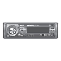 Panasonic CQC8803U - AUTO RADIO/CD DECK-MULTI-LANG Operating Instructions Manual