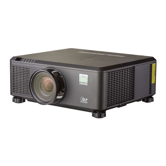 Digital Projection E-Vision 6900 Series Installation And Quick Start Manual