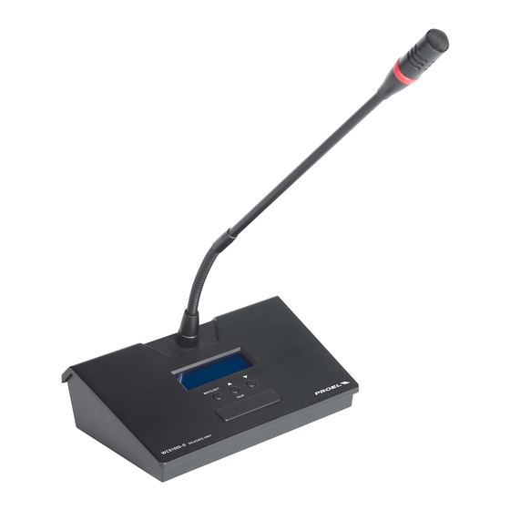 PROEL WCS1000C User Manual