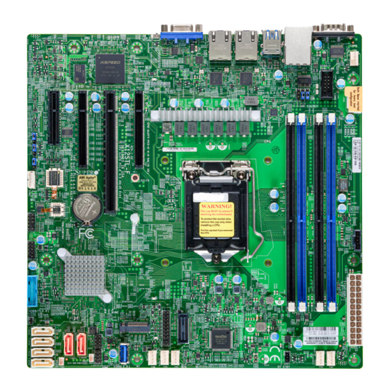 Supermicro X12STL-F User Manual