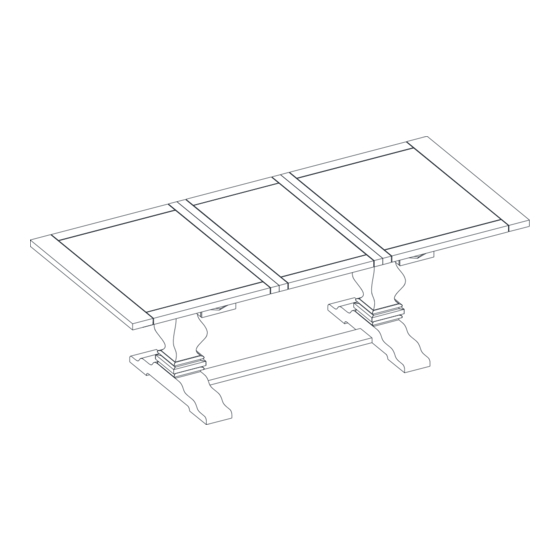 East West Furniture LAT-07-TP Assembly Instructions Manual