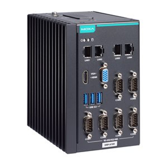 Moxa Technologies DRP Series Installation Manual