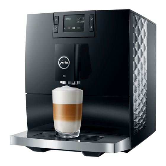 Jura C8 Instructions For Use Manual