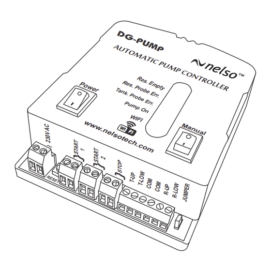 Nelso DG-PUMP WPC110 Installation Manual