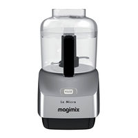Magimix LE MICRO Instructions For Use And Recipes