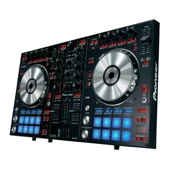 Pioneer DDJ-SR Quick Start Manual