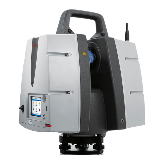 Leica ScanStation P30 Basic Training Manual