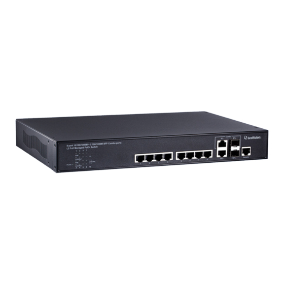 GeoVision GV-POE0812 User Manual