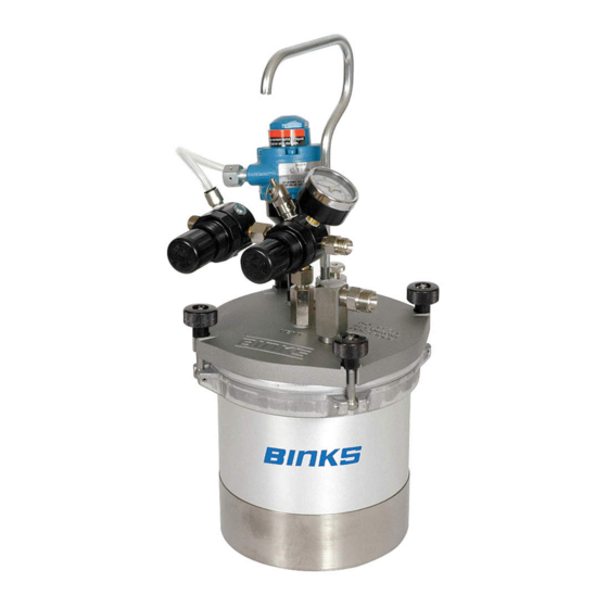 Binks STEADI-GRIP SG-2 Quick Start Manual