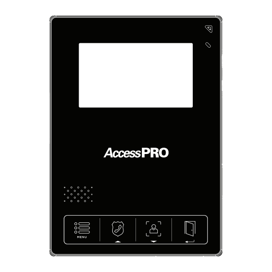 AccessPRO TVPRO400 Manual