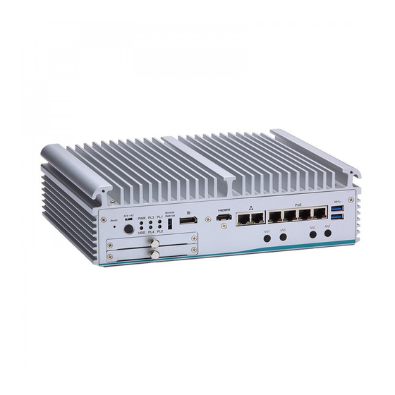 AXIOMTEK eBOX671-521-FL Series Quick Installation Manual