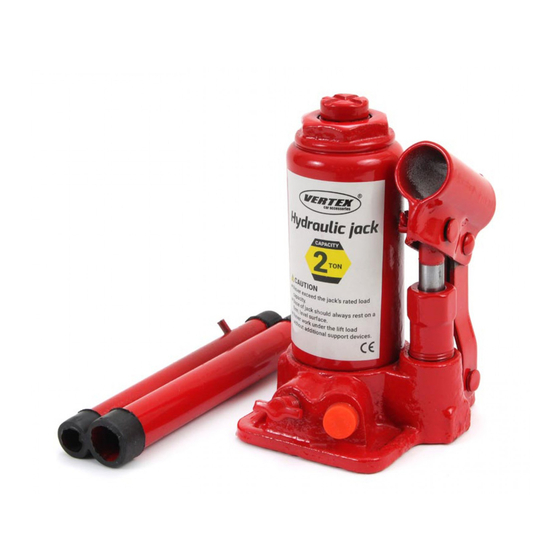 Amio 01270 Hydraulic Bottle Jack Manuals