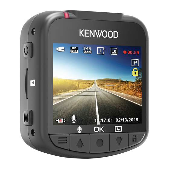 Kenwood DRV-A100 Instruction Manual