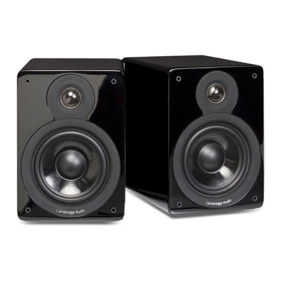 Cambridge Audio Minx XL Manual