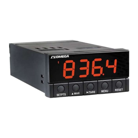 Omega DP25B-S-A User Manual