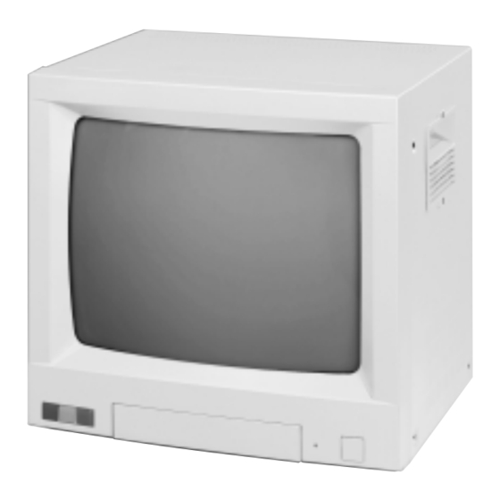 Monacor CDM-1403COL Instruction Manual