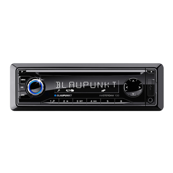 Blaupunkt AMSTERDAM 130 Operating And Installation Instructions