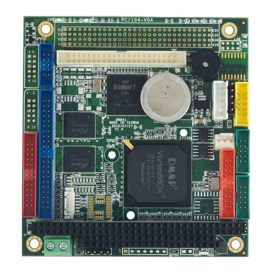 ICOP Technology VDX-6372RD User Manual
