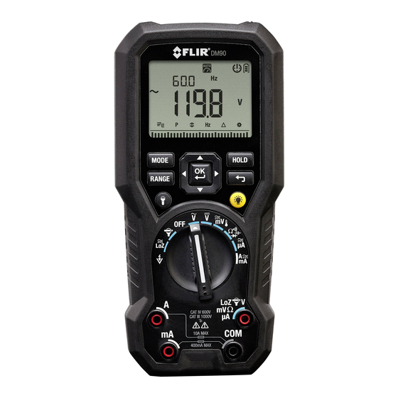 FLIR DM90 Quick Start Manual