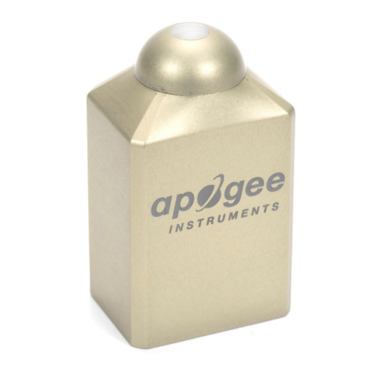 Apogee SS-110 Owner's Manual