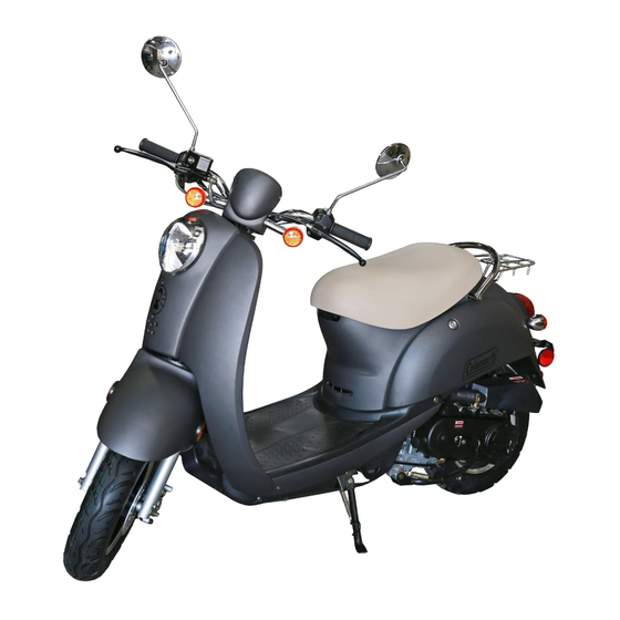 Coleman Powersports JL50QT-14 Scooter Manuals