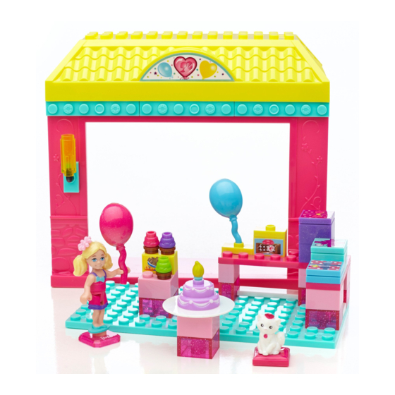 Mega Bloks Barbie Build'n Play Chelsea Birthday Fun Manual