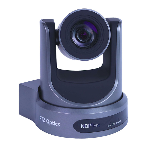 PTZOptics PT30X-NDI-GY User Manual