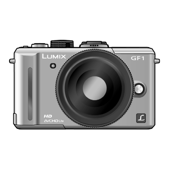 Panasonic LUMIX DMC-GF1CPP Service Manual