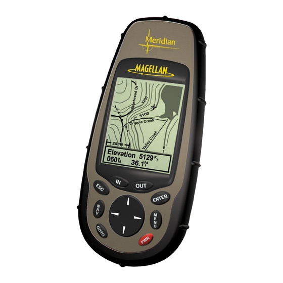Magellan Meridian Marine User Manual