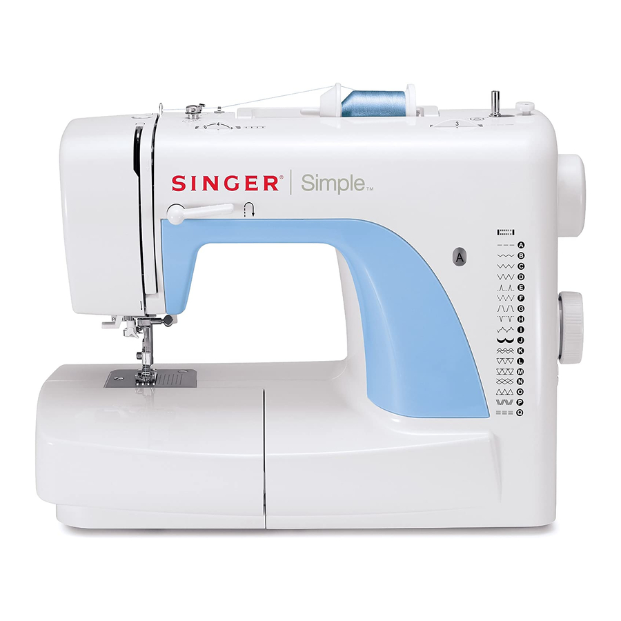 A6 Singer Sewing Machine THREAD GUIDE #178013