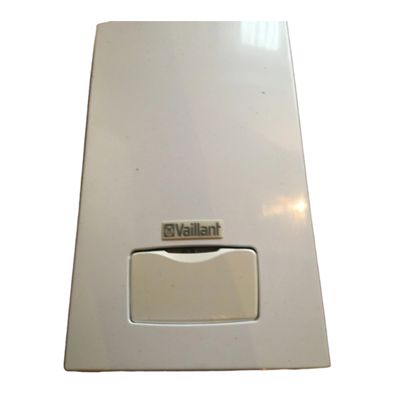 Vaillant ecoMAX pro Instructions For Use Installation And Servicing