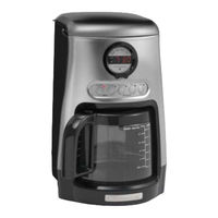 KitchenAid KCM515 - JavaStudio Collection Programmable Coffee Maker Instructions Manual