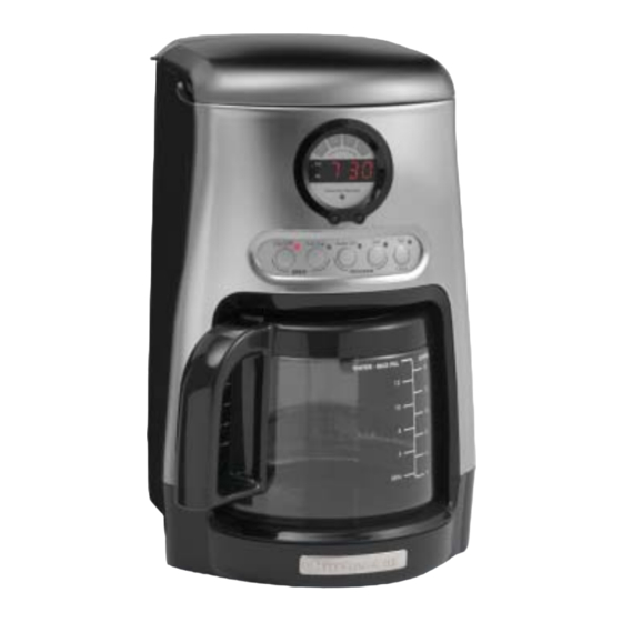 KitchenAid JavaStudio KCM514 Instructions Manual