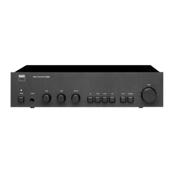 NAD 10 20 B Specification Sheet